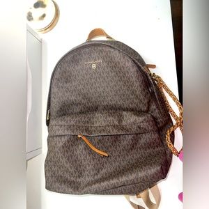MK Slater Medium Logo Backpack